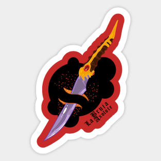 Espada hielo y fuego Sticker